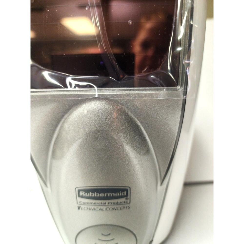Rubbermaid AutoFoam Dispenser Silver/White with LumeCel Tech NIP - Picture 3 of 10